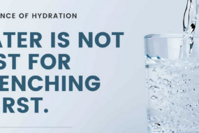 The Importance of Hydration