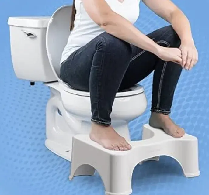 benefits of using a toilet stool as an adult