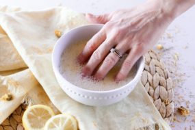 homemade nail soaks and masks