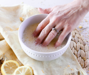 homemade nail soaks and masks