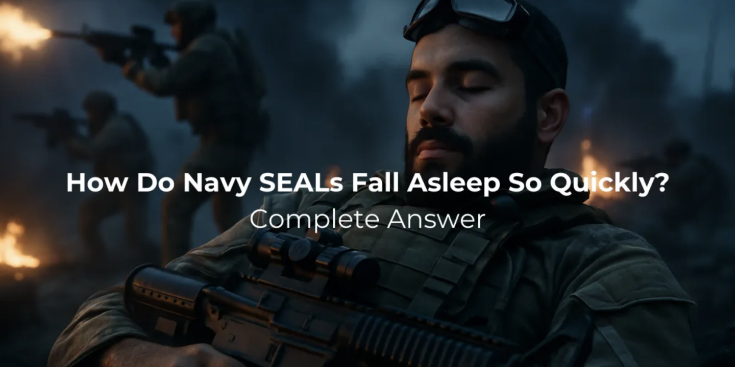 how do navy seals fall asleep so quickly