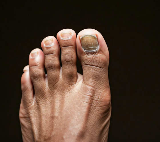 toe fungus icd 10